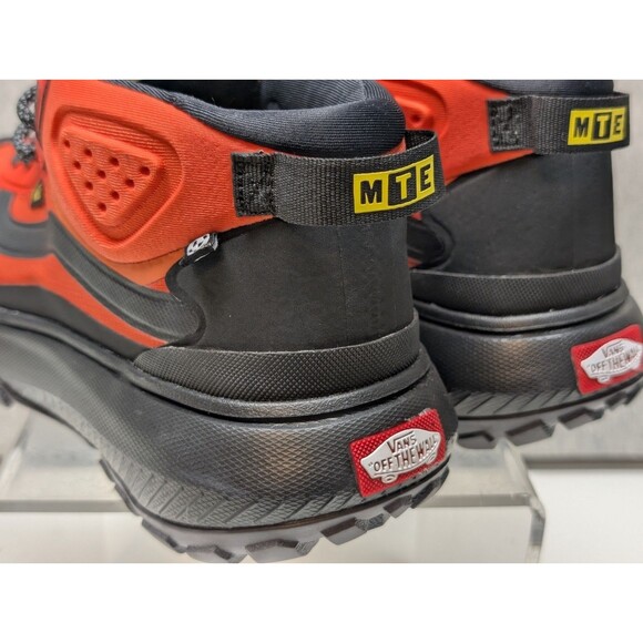 New Vans MTE Cross Path Mid Black/Orange Shoes Sneakers Men's Sise 7.5/Women's 9 - Picture 6 of 9